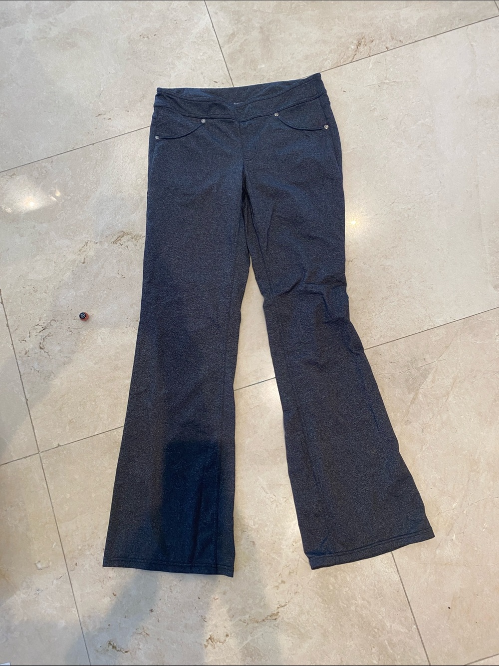 Athleta Black Bootcut Performance Pants
